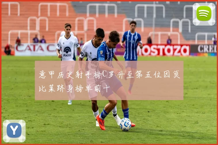 意甲历史射手榜C罗升至第五位因莫比莱跻身榜单前十