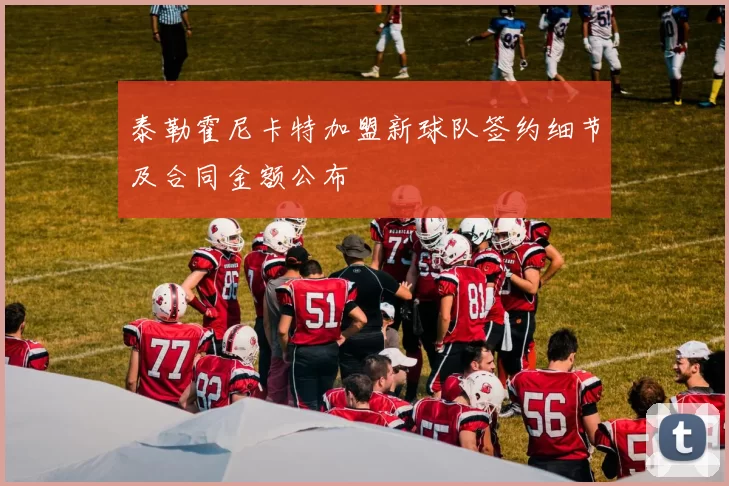 泰勒霍尼卡特加盟新球队签约细节及合同金额公布