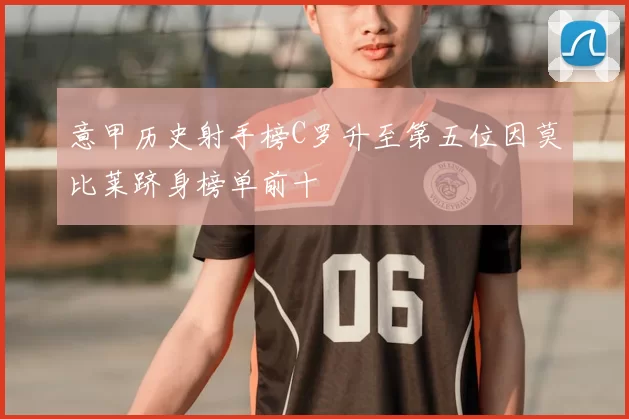 意甲历史射手榜C罗升至第五位因莫比莱跻身榜单前十